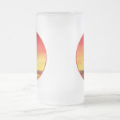 サンディエゴ紅葉 フロストグラスビールジョッキ (中央)