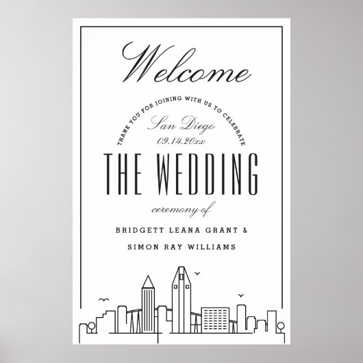 サンディエゴ結婚へようこそ! ポスター (正面)