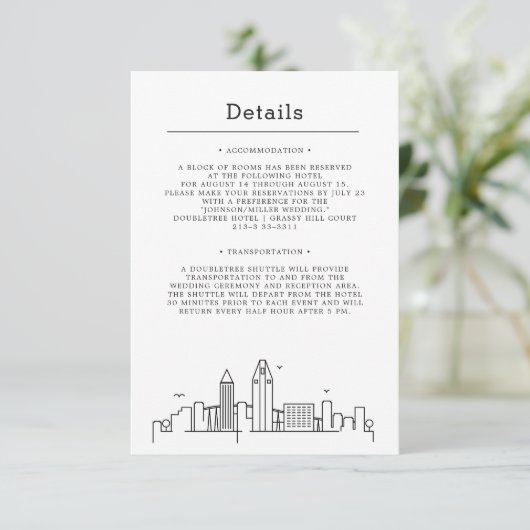 サンディエゴ結婚ズ |ゲスト詳細 エンクロージャーカード (スタンド正面)