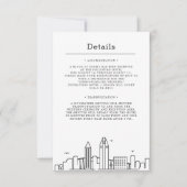 サンディエゴ結婚ズ |ゲスト詳細 招待状 (正面)