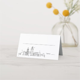 サンディエゴ結婚ズ | テーブル名カードの配置 プレイスカード