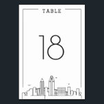 サンディエゴ結婚ズ | テーブル番号<br><div class="desc">カリフォルニアユニーク州サン結婚ディエゴの美しい都市で行われる結婚のためのテーブル番号カード。有名な都市のスカイラインの様式化されたバージョンの上に置かれたシンプルなテーブル番号を備えユニークている。このアイテムは大きなピース数々のコレクションの一部で、前、日、後に合わせて調整されたアイテムが結婚含まれる。他にも、エスコートカード、シーティングチャート、ウェルカムナプキン、ゲーブルボックスなど、多くのアイテムが一緒に行く。詳細については、コレクションリンクまたはColorjungleストアを参照する。</div>