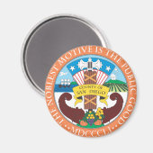 サンディエゴ郡シール マグネット (正面/裏面)