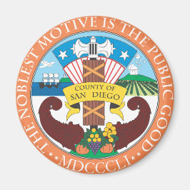 サンディエゴ郡シール マグネット