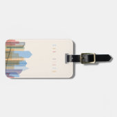 サンディエゴ都市スカイライン ラゲッジタグ (正面横)