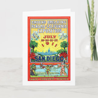 サンディエゴ1911年のパナマ-カリフォルニア博覧会 カード