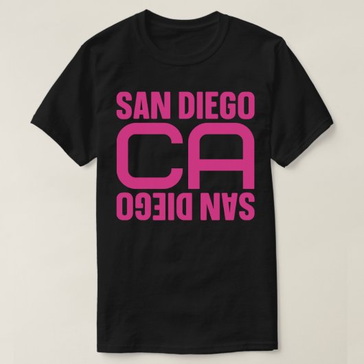 サンディエゴ1 Tシャツ (デザイン正面)