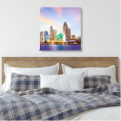 サンディエゴ・カリフォルニアキャンバスプリント16.80 X 17.50インチ キャンバスプリント (インサイチュ (寝室))