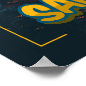 サンディエゴ,カリフォルニア州 – ヴィンテージスタイル ポスター (角)