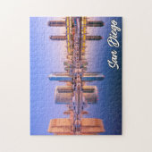 サンディエゴ，カリフォルニア州，統一された州 ジグソーパズル (縦)