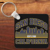 サンディエゴ,カリフォルニア キーホルダー (正面)