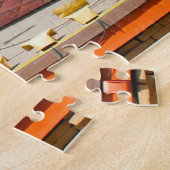 サンディエゴ・カリフォルニア。クリスマス・グリーティング ジグソーパズル (側面)