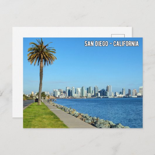 サンディエゴ – カリフォルニア シーズンポストカード (正面/裏面)