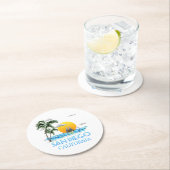 サンディエゴ·カリフォルニア·セーリング ラウンドペーパーコースター (インサイチュ)