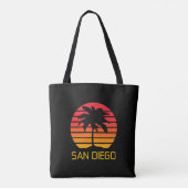 サンディエゴ カリフォルニア トートバッグ (裏面)