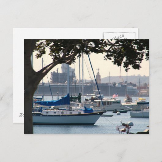 「サンディエゴ、カリフォルニア」 ポストカード (正面/裏面)