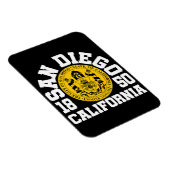 サンディエゴ，カリフォルニア マグネット (右側)