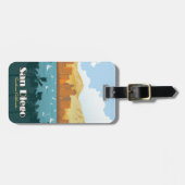 サンディエゴ、カリフォルニア ラゲッジタグ (正面横)