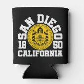 サンディエゴ，カリフォルニア 缶クーラー (裏面)