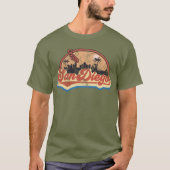 サンディエゴ, カリフォルニア Tシャツ (正面)
