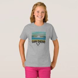 サンディエゴ デザイン - ガールズ ベーシック Tシャツ