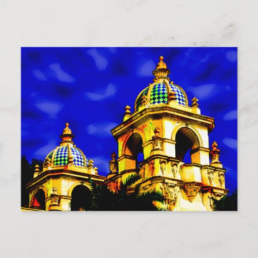 サンディエゴ・バルボア公園 ポストカード (正面)