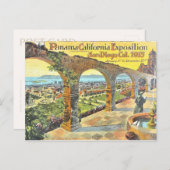 サンディエゴ・パナマ博覧会 – ヴィンテージはがき ポストカード (正面/裏面)