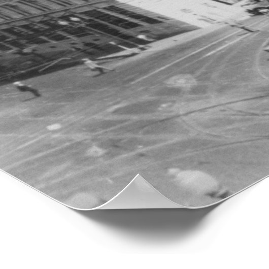 サンディエゴ、CAシティビューオブアメリカグラントホテル ポスター (角)