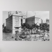 サンディエゴ、CAシティビューオブアメリカグラントホテル ポスター (正面)