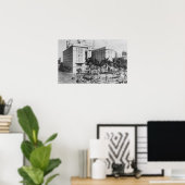 サンディエゴ、CAシティビューオブアメリカグラントホテル ポスター (ホームオフィス)