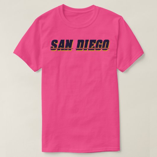 サンディエゴ Tシャツ (デザイン正面)
