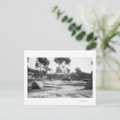 サンディエゴCAオールドタウンプラザビュー写真 ポストカード (スタンド正面)