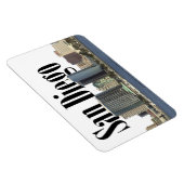 サンディエゴCAスカイラインとサンディエゴのスカイライン マグネット (右側)