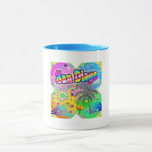 サンディエゴquadroシーズンズマグ マグカップ (中央)