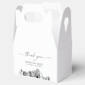 サンディエ結婚ゴのパーソナライズされたお願い フェイバーボックス (オープン)