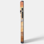 サンディオーストラリアシェパードドッグオンビーチサンセット Case-Mate iPhoneケース (裏面 / 左)