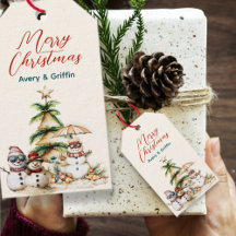 サンディクリスマスツリー雪だるまギャザリング