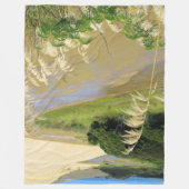 サンディクリーク フリースブランケット (正面)