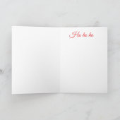 サンディクロウズが街にやってくる シーズンカード (内部)