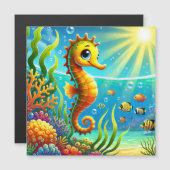 サンディザシーホース マグネット招待状 (正面/裏面)