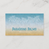サンディシーパームスシルエット名刺 名刺 (正面)
