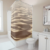 サンディデザートロードデューンズ シャワーカーテン (インサイチュ)