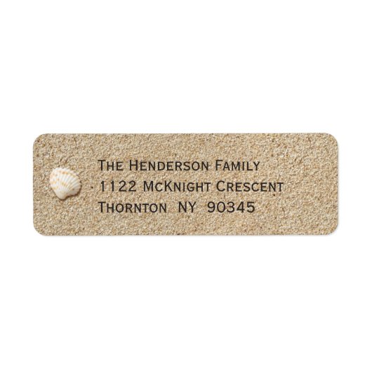 サンディトゥーズサルティキスクリスマス住所 シール (正面)