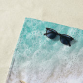 サンディトゥーズサルティキスターコイズビーチ波 ビーチタオル (インサイチュ)