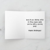 *サンディドッグ – 30歳の誕生日 カード (内部)