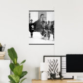 サンディノ国旗。ニカラグア, 1932年(海兵隊)_ ポスター (ホームオフィス)