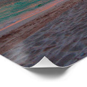 サンディハワイアンアイランドサンセットパームビーチ楽園 ポスター (コーナー)