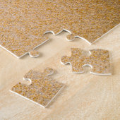 サンディビーチと泡立ちサーフ ジグソーパズル (側面)