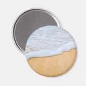 サンディビーチと泡立ちサーフ マグネット (正面/裏面)