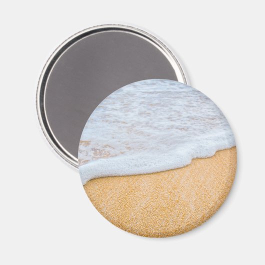 サンディビーチと泡立ちサーフ マグネット (正面/裏面)
